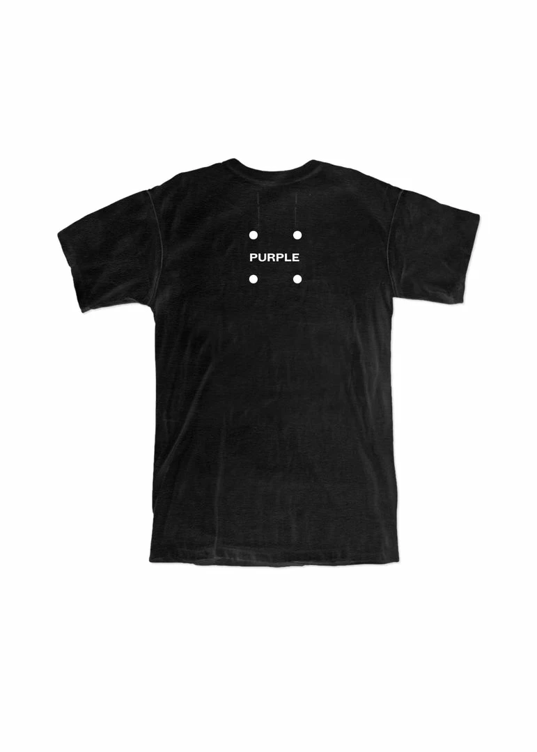 New Arrivals Purple Brand (black Textured Jersey Void T-shirt) 4 New Arrivals Purple Brand (black Textured Jersey Void T-shirt)