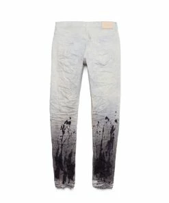 New Arrivals Purple Brand (white Coated Dark Hem Jean)