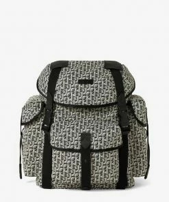 Kenzo (Courier Jacquard Backpack With Flap)