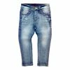 Elite Denim (kids Girls Blue /pink/purple Cut Jean)