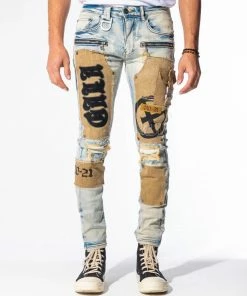 Gala (blue Ombré Wheat Combo “doomsday Denim Jean)