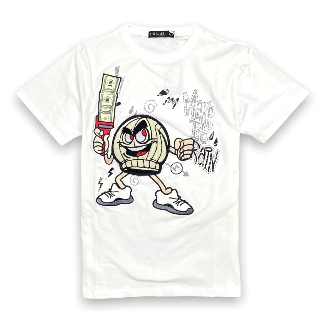 New Arrivals Focus (white “make It Rain T-shirt) 3 New Arrivals Focus (white “make It Rain T-shirt)