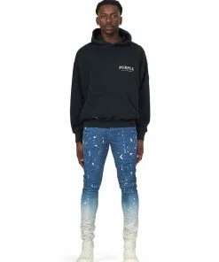 New Arrivals Purple Brand ( True Vine Wash Black Hoodie)