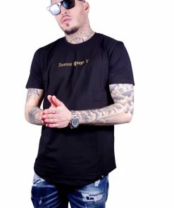 New Arrivals Avenue George (Black/Gold Crewneck T-shirts)