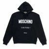 Moschino (black Cotton Sweatshirts Moschino Couture Hoodie)