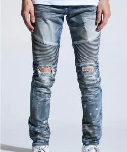 New Arrivals Crysp Denim (blue Sky Walker Dirty Indigo Jean -107)