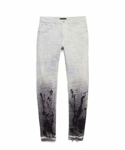 New Arrivals Purple Brand (white Coated Dark Hem Jean)