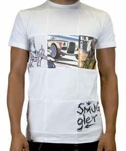 Smugglers Moon (White Crewneck T-shirt)