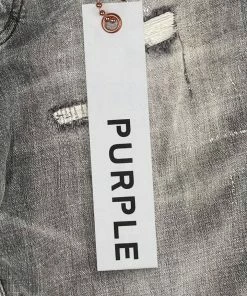 Purple Brand (grey Vintage Repair Jean)