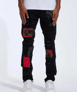 New Arrivals Crysp Denim (black Harvey Patchwork Jean -11)