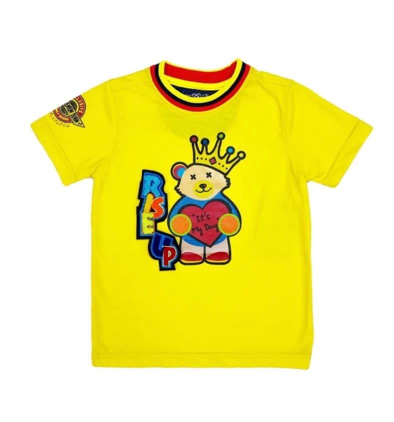 Elite Denim (kids Yellow/red/black T-shirt) New Arrivals 3 Elite Denim (kids Yellow/red/black T-shirt) New Arrivals