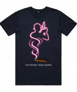 New Arrivals Mr. Wave (black “ Live Simple T-shirt)