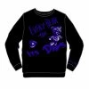 Retro Label (black/purple “ It’s Day Sweater)