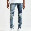New Arrivals Crysp Denim (blue Patchwork Atlantic Jean -134)