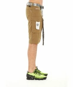 Cult Of Individuality Olive Shorts)