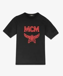 MCM (Black/Red Women Logo Tee)