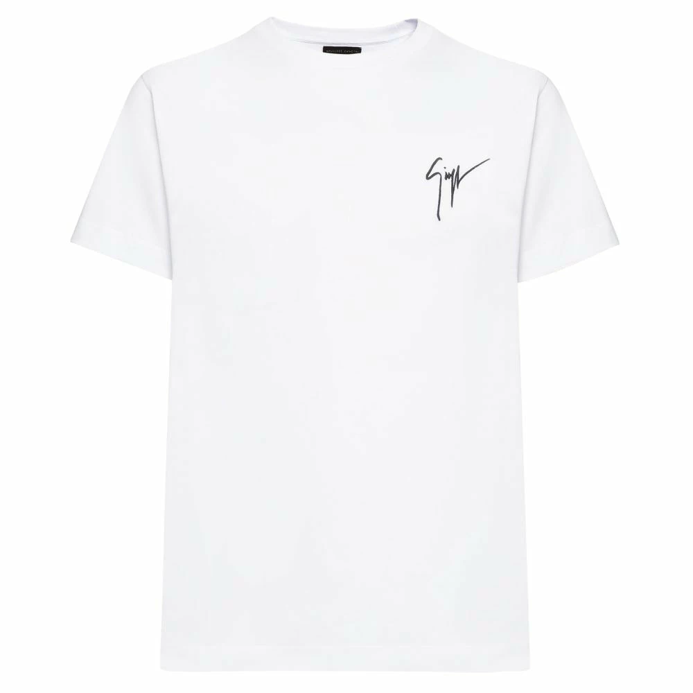 GIUSEPPE ZANOTTI (white Lr -01 Crewneck T-shirt) 3 GIUSEPPE ZANOTTI (white Lr -01 Crewneck T-shirt)