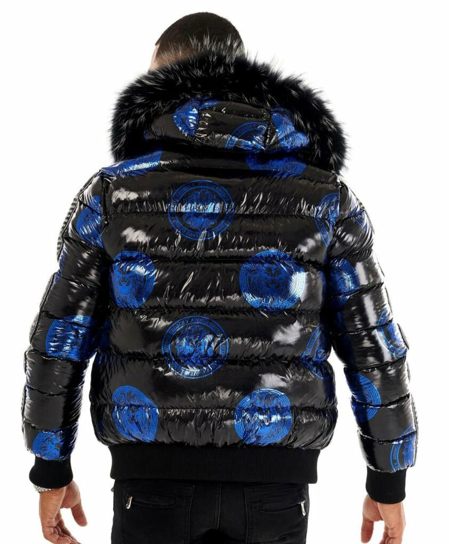 Avenue George (black/royal Blue Gv Puffer Jacket) 5 Avenue George (black/royal Blue Gv Puffer Jacket)