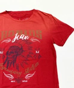 Robin Jeans (red Crewneck T-shirt)