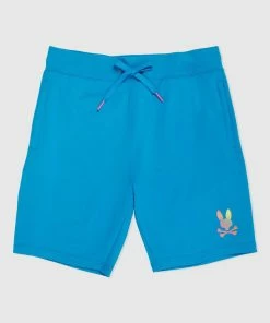 Psycho Bunny (mens Seaport Blue Hindes Sweat Short) New Arrivals
