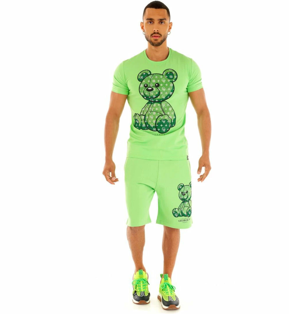 Avenue George (green Teddy Bear Short Set) New Arrivals 3 Avenue George (green Teddy Bear Short Set) New Arrivals