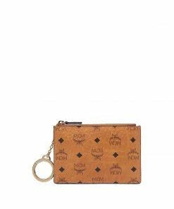 Mcm (cognac Key Pouch In Visetos Wallet) New Arrivals