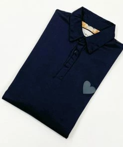 Inimigo (navy Heart Polo )