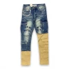New Arrivals Reelistik Nyc (blue/Tan Split Strap Cargo Jean)