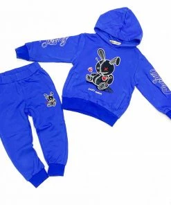 Bkys (kids Blue” Lucky Jogging Set)
