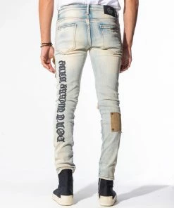 Gala (blue Ombré Wheat Combo “doomsday Denim Jean)