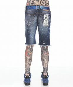 Cult Of Individuality (blue Drip Rocker Short)