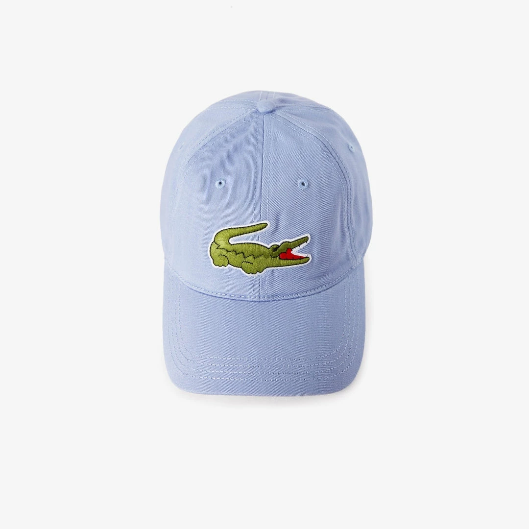 Lacoste Men’s Big Croc Gabardine Cap (purple Z0G) 3 Lacoste Men’s Big Croc Gabardine Cap (purple Z0G)