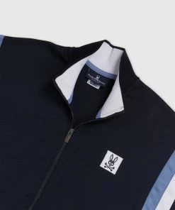 Psycho Bunny (mens Navy Daniel Track Jacket)