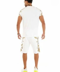 Avenue George (white /gold Short Set)