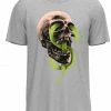 Point Blank (grey Neon Skull T-shirt) New Arrivals