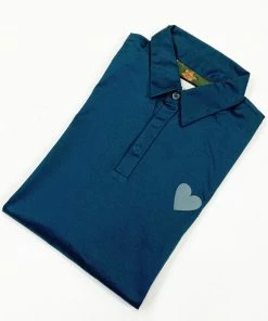 New Arrivals Inimigo (royal Blue Heart Polo)