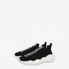 Moschino (black Knit Logo Sock Shoes) New Arrivals