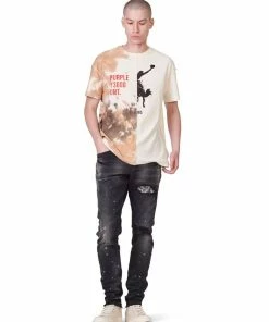 Purple Brand (black Bandana Patch Print Jean)