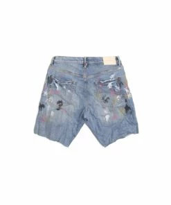 Purple Brand (blue Aged Vintage Destroy Short)