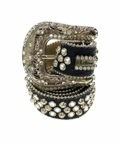 B.b Simon (black/sliver Crystal Belt)