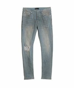 Purple Brand (light Blue Dirty Wash Jean) New Arrivals