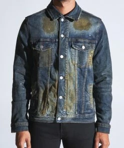 Crysp Denim Bering Denim Jacket (sand Wash)