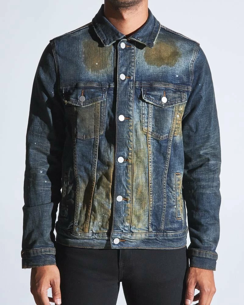 Crysp Denim Bering Denim Jacket (sand Wash) 3 Crysp Denim Bering Denim Jacket (sand Wash)