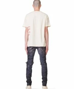 Purple Brand (waxed Mechanic Indigo Blowout Jean) 12 Purple Brand (waxed Mechanic Indigo Blowout Jean)