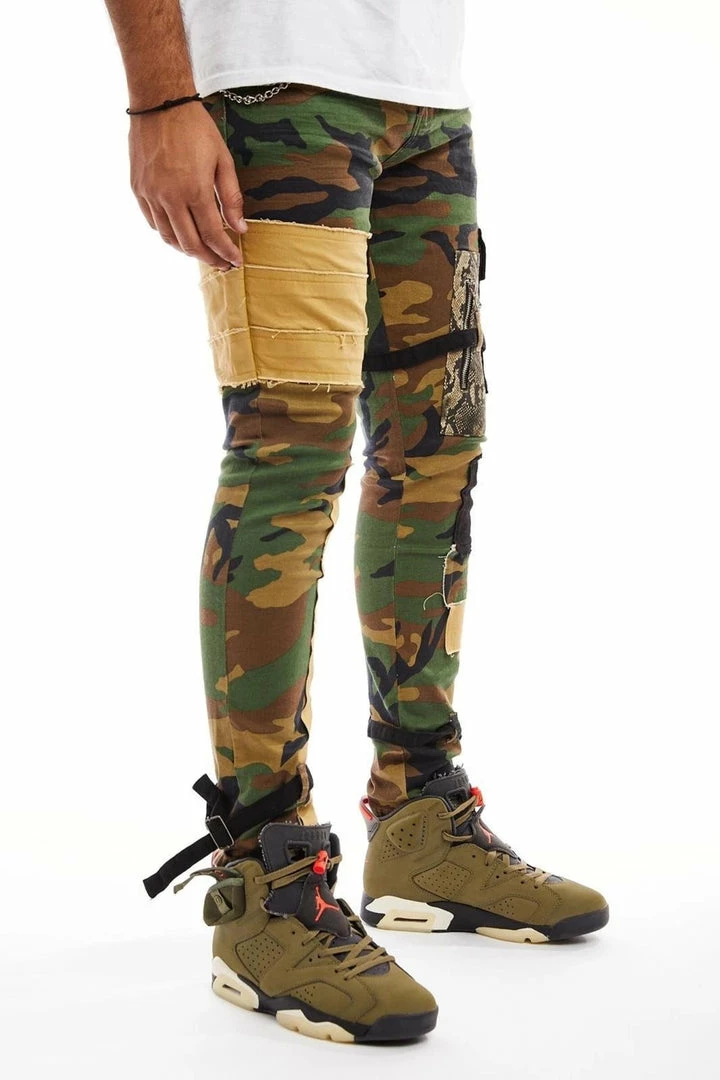 Reelistik Nyc (khaki/Camouflage Zip Jean) 5 Reelistik Nyc (khaki/Camouflage Zip Jean)