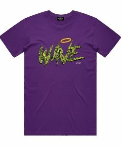 New Arrivals Mr. Wave (purple “ Wave T-shirt)