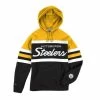 Mitchell & Ness (yellow/black Pittsburgh Steelers Hoodie) New Arrivals