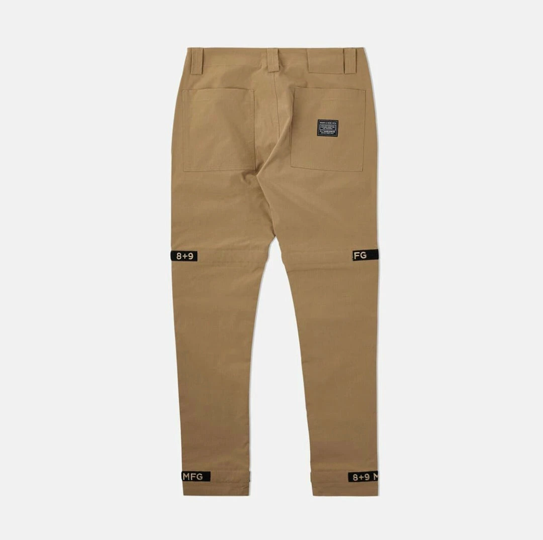Eight & Nine (tan Strapped Up Utility Rip Pants) New Arrivals 4 Eight & Nine (tan Strapped Up Utility Rip Pants) New Arrivals