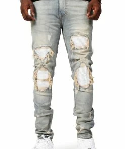 New Arrivals Kdnk ( Blue Smoking Motor Jean)