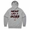 New Arrivals Point Blank (Grey ” Move Like A Boss Hoodie)